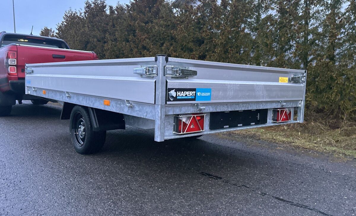 Hapert Lavetti 305x180 750kg lavetti perävaunu - Image 13