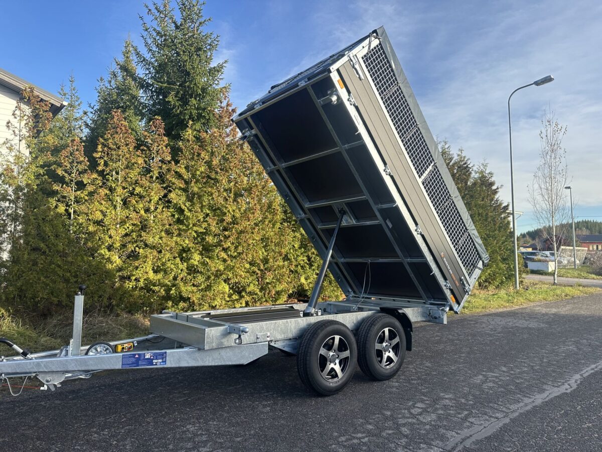 Saris K3 306x184 2700 kg sähkö kippivaunu