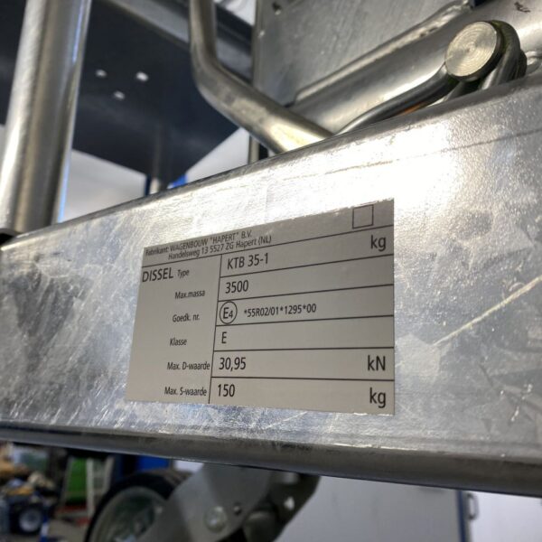 Hapert 405x179 3500kg PRO-6546