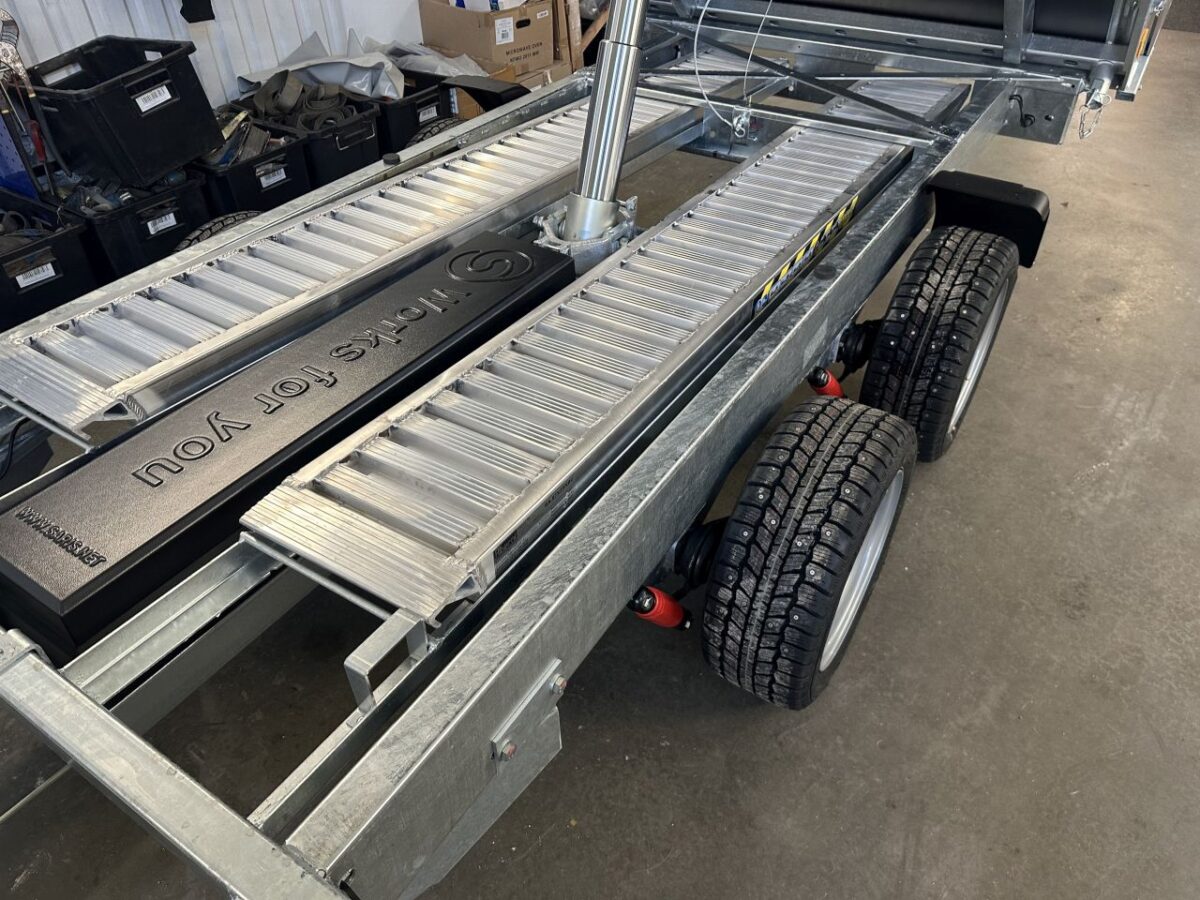 Alumiini rampit 250 cm 3550 kg-8218