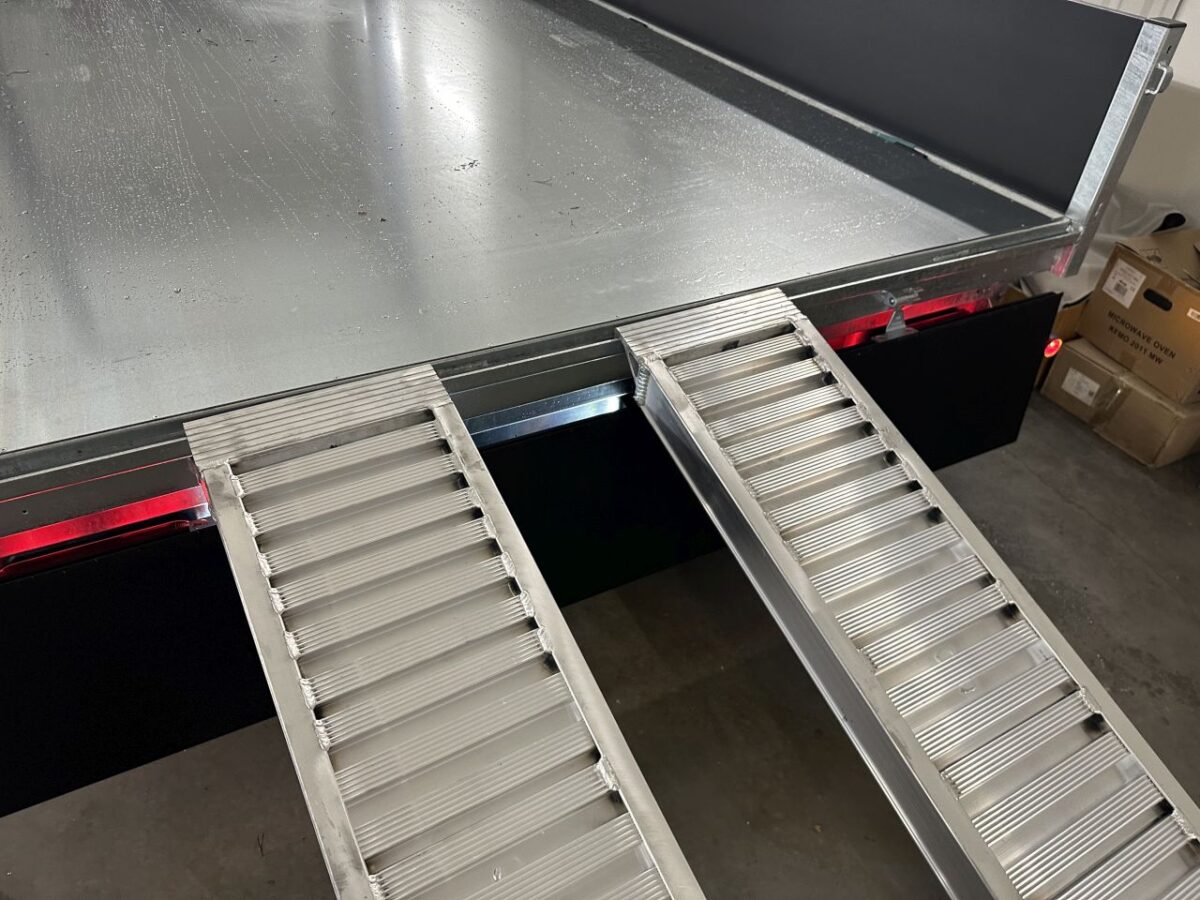 Alumiini rampit 250 cm 3550 kg-8226