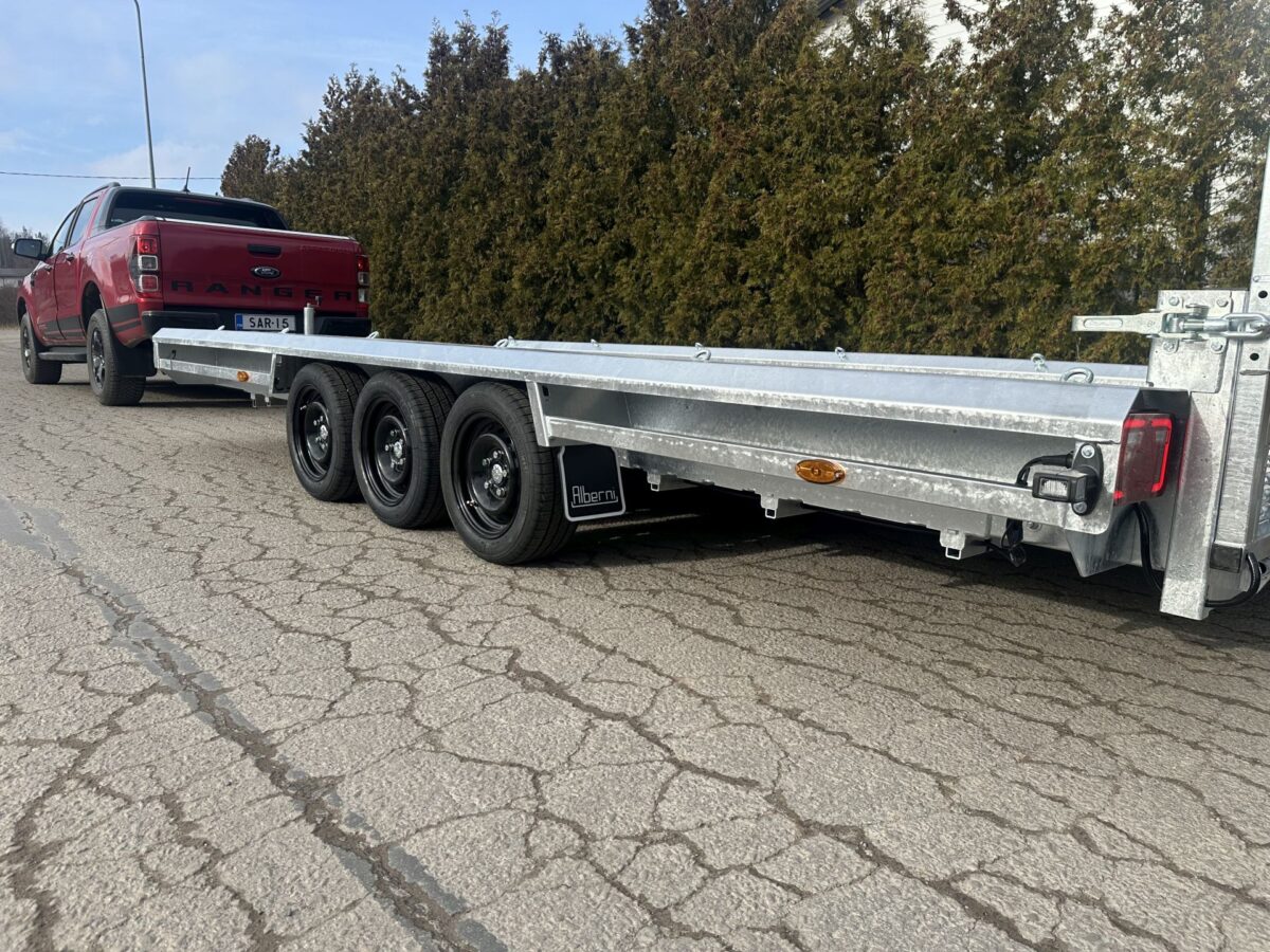 Vlemmix MT 480x180 3 koneenkuljetus perävaunu - Image 7