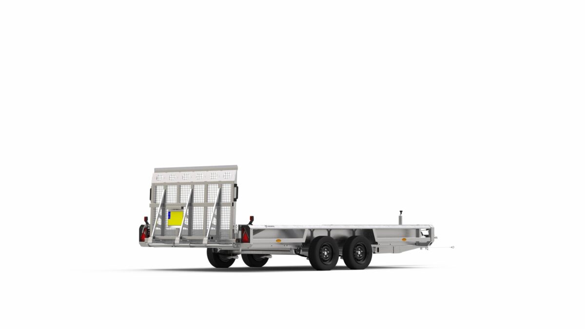 HENRA MT 400 170 3500 2 Xpert Teräs/alu pohja konekärry - Image 7