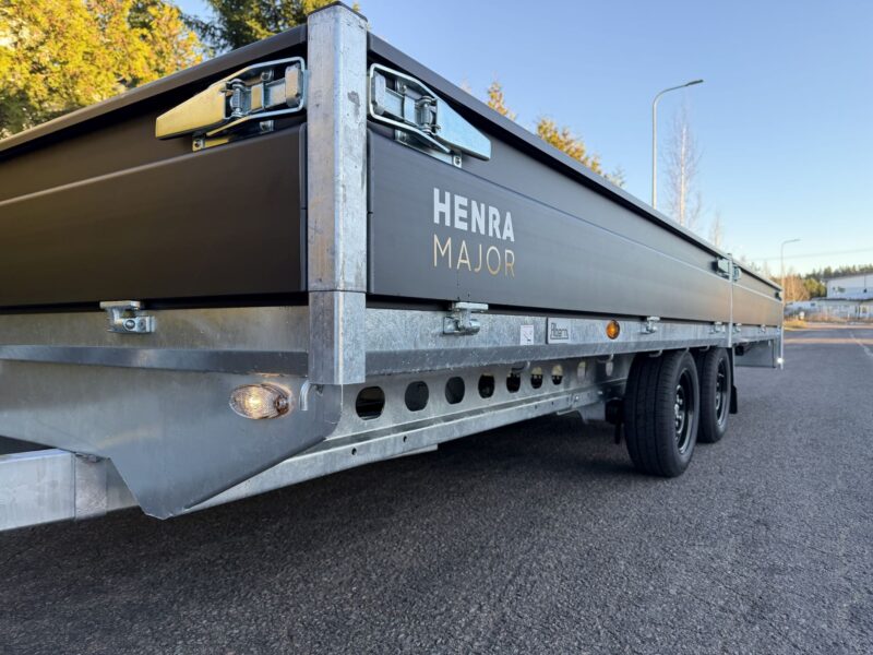 HENRA MAJOR Lavettiperävaunu on perkärryjen huippu tuote.