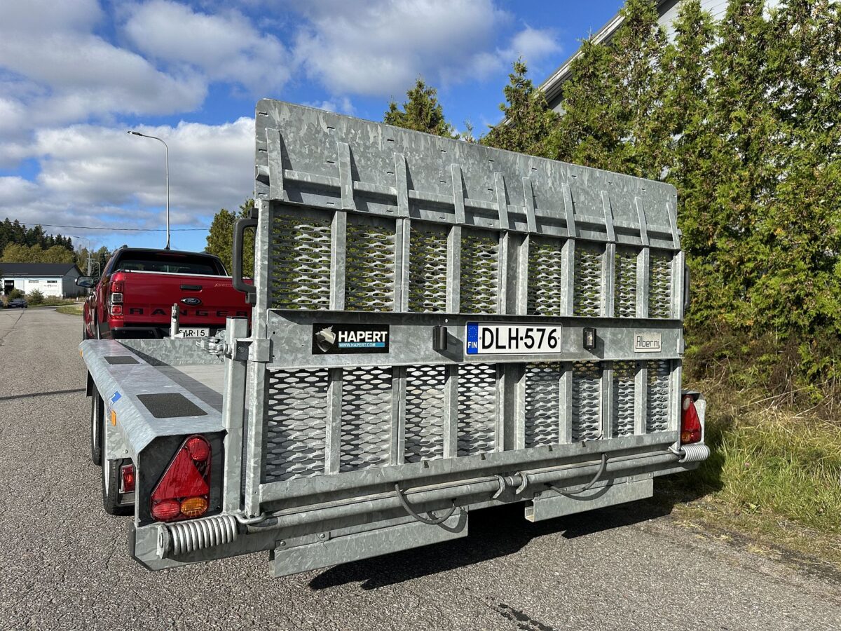 Koneenkuljetus perävaunu kippaava 410x184 3500 kg - Image 4