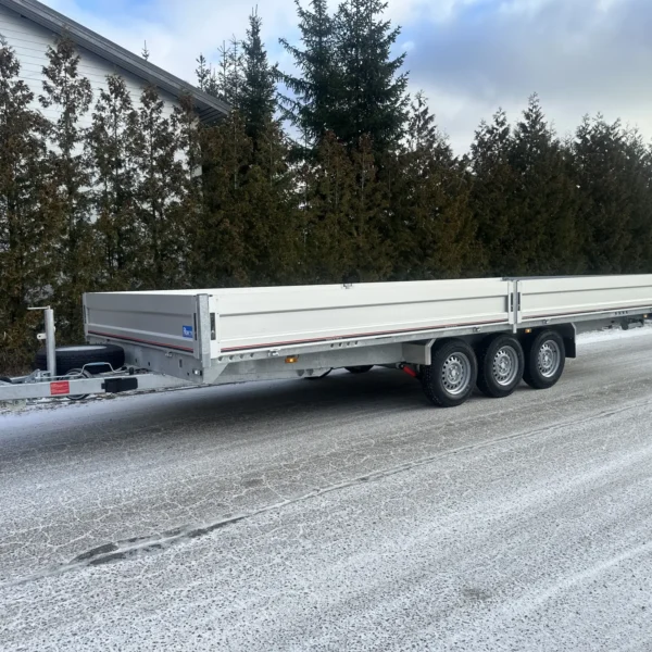 ALberni Multi Pro lavettiperävaunu 650x230 3500 kg 3x1800 kg akselit.
