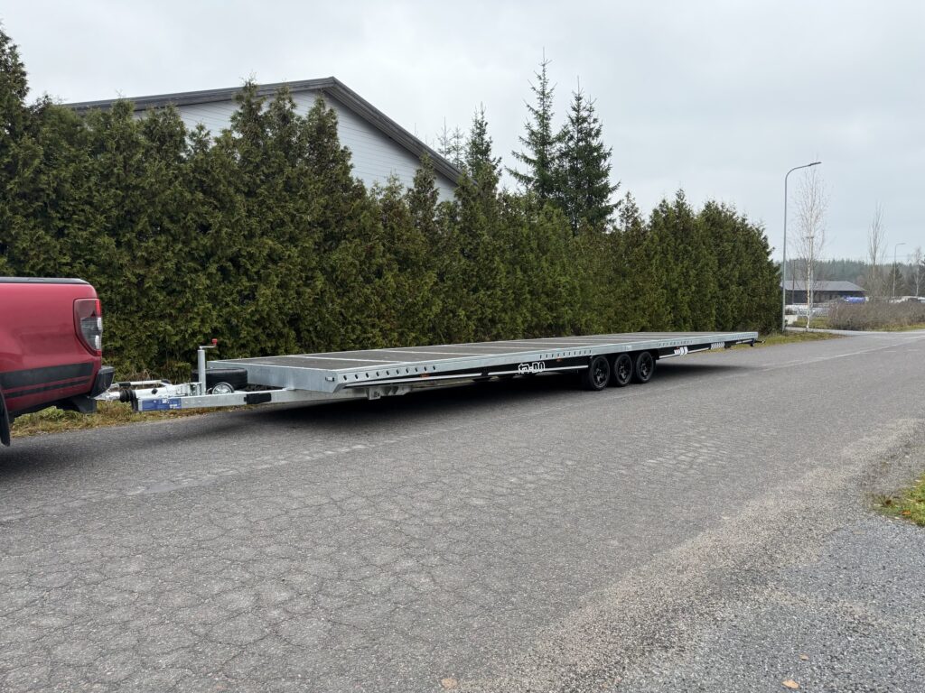 Alberni 10 m lavettikärry 10400x2500