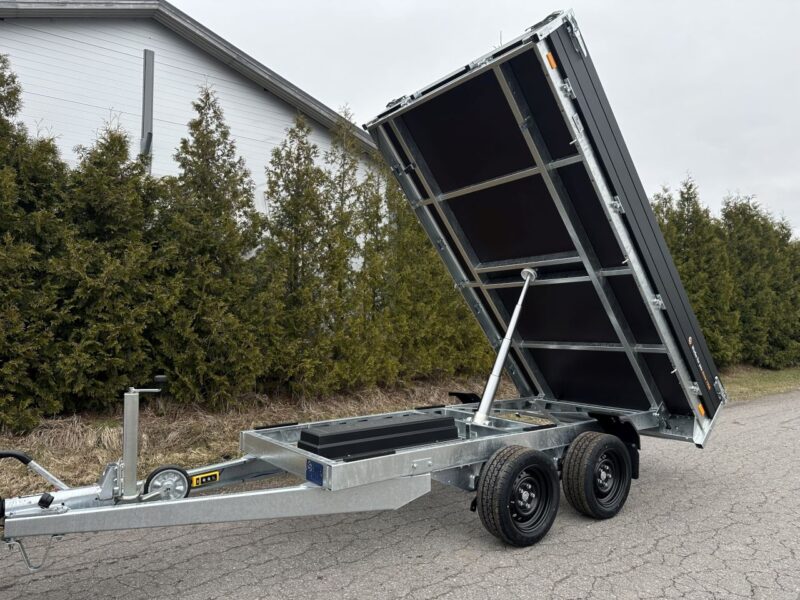 perävaunut kipillä ja kippikärry hydraulisella kippauksella. Myy alberni Oy.