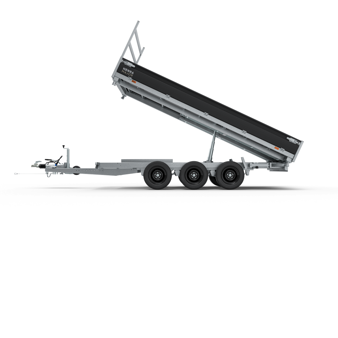 hydraulisella kipillä oleva perävaunu