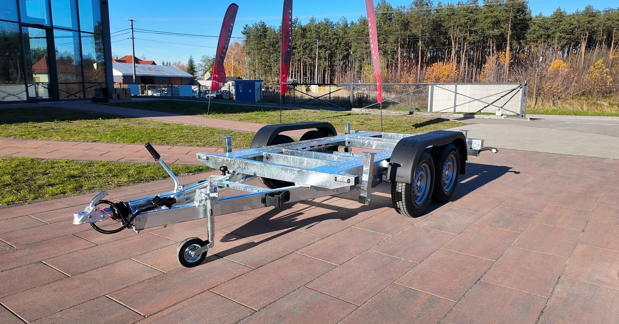 perävaunu generaattorin kuljetukseen myy alberni oy.