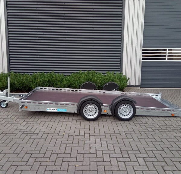 TOHACO 370x150 3500 kg ilmajousitettu perävaunu