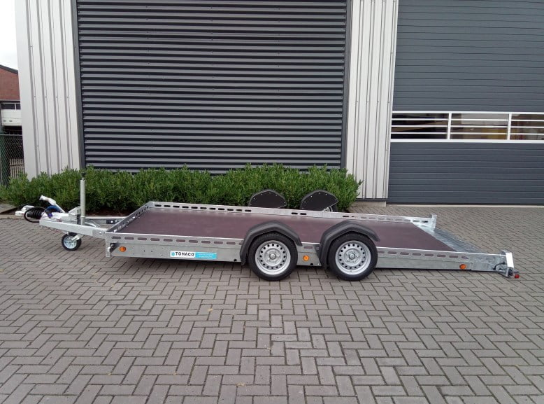 TOHACO 370x150 3500 kg ilmajousitettu perävaunu