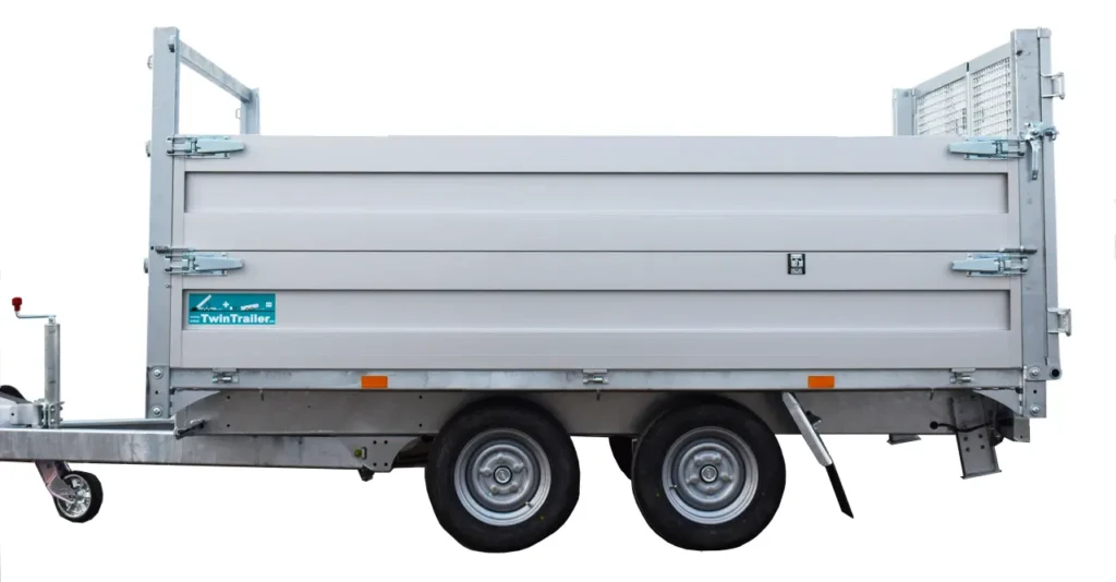 Twintrailer sivu alumiinikorokelaidat 50 cm